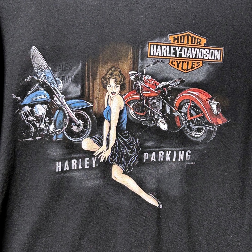 Harley Davidson Graphic T-Shirt 2XL Black Doc's Cycles Kirkwood‎ Missouri 2006